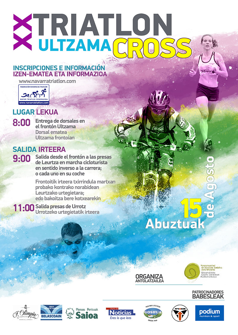 Abiertas las Inscripciones para el XX Triatl&oacute;n de Ultzama